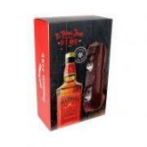 Kit Whiskey Jack Daniel's Fire - Garrafa 1l + 2 Copos De Shot