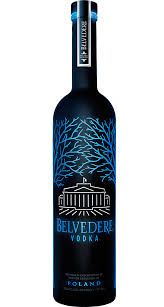 Vodka Belvedere Garrafa Preta LED 1,75L